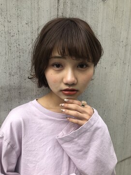 エトラ 渋谷店(etora) 耳掛けショートボブ