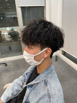 バース 河原町店(BIRTH) ツイストスパイラルパーマツイストパーマメンズマッシュパーマ