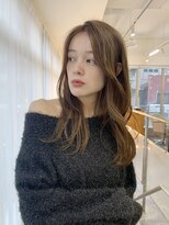 シアアルン 新小岩店(SHEER alun)&nbsp;ロング/巻き髪仕上げ/ブラウンカラー/SHEERalun新小岩