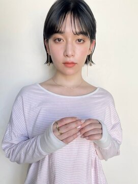 ガーデン タチカワ(garden tachikawa) フェイスレイヤー/小顔カット/寒色系カラー/グレージュ