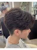 熊本メンズサロン フェザーパーマ フェザーショート 