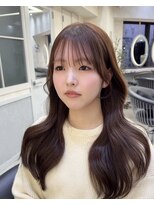 ロンドアヴァントゥス 池袋(Lond aventus)&nbsp;韓国レイヤー/韓国風/ボブ/髪質改善/黒髪/ブリーチなし〔池袋〕