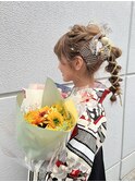 卒業式ヘアセット