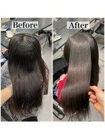 リラエ(North Lyrae)&nbsp;髪質改善縮毛矯正Before/After♪