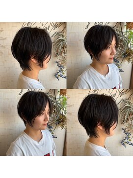 グラムアッシュ(GLAM ASH) ハンサムショートボブ