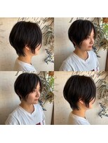 グラムアッシュ(GLAM ASH) ハンサムショートボブ