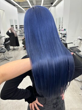 エゴル ナゴヤサカエ(ENGOL NAGOYA SAKAE) ブルーカラー/ブリーチカラー