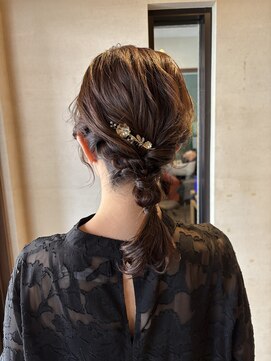 ココカラヘアー ニコ(cococara hair nico) ヘアセット/編みおろし/お呼ばれヘア