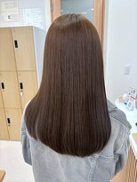 ハニー 町田(HONEY)&nbsp;美髪髪質改善　バイカルテ　マロンベージュ　レイヤーカット