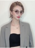 韓国上品ショート/かきあげクールショート/20代30代40代