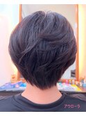 ウルフレイヤーからの王道レイヤーボブ（シークレットレイヤー）