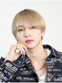 韓国ヘアニュアンスコンマバングセンターパートフェザーパーマ