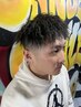 【平日限定】メンズカット+眉毛+クイックヘッドスパ