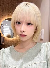 サンド 大阪梅田(sand) @eri_sand_ デザインカラー/ハイライト/くびれヘア/大阪梅田