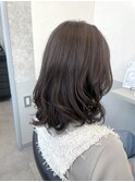 グレージュブラウン×シナジートリートメント
