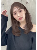 ガーデントウキョウ(GARDEN Tokyo) ミディアム/レイヤー/前髪あり/ハイライト/髪質改善