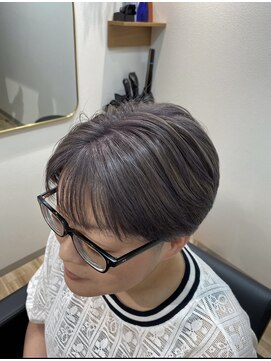 ランタンバイソロン(Rantan by Solon) シルバー/アディクシー/ブリーチ/ダブルカラー/白髪ぼかし