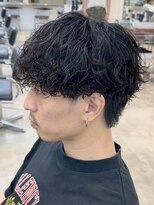 フィフス 大分(fifth)&nbsp;大分波巻きスパイラルパーマメンズカット骨格矯正マッシュウルフ