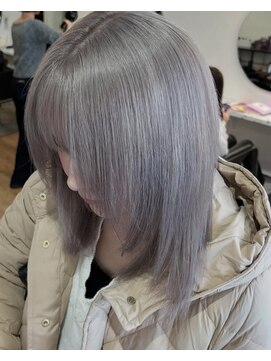 ラック 津田沼(LUCK) 似合わせカット/グレージュ/レイヤーカット/顔周りレイヤー