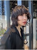 ブリーチハイライト髪質改善ダブルカラーレイヤーカット/新宿駅