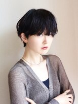 ノラ ギンザ(NORA GINZA) 韓国ショートマッシュショートハンサムショートヘア大人ショート