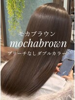 アッシュ 茗荷谷店(Ash)&nbsp;ブリーチなしで叶う上品モカブラウン