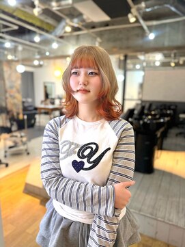 ベイリコルド(Bei Licoldo.) ベージュ+オレンジ