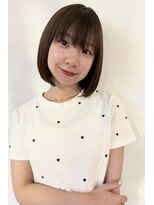 イーズ 鎌倉(e's)&nbsp;《e'sイーズ鎌倉》シンプルでも可愛い/ナチュラルなライン感ボブ