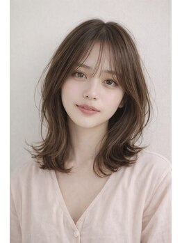 ハヌル(Haneul)の写真/【巣鴨】ダメージが圧倒的に少ない魔法のカラー&上質カットで、ワンランク上の髪質改善を叶えます☆