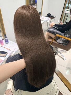 フォルテ 表参道店(FORTE) マロンベージュ/レイヤーカット/韓国巻き/顔周りカット