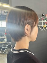 ジャンクヘアー(JUNKHAIR) short bob × brown