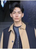 コンマヘア/アップバング/ナチュラルツーブロック