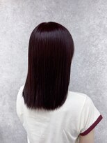 ミニム ヘアー(minim hair)&nbsp;【minim×まは】ワインレッド