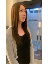 お~るうぇいず(always) 韓国風ローレイヤーカット縮毛矯正ストレート髪質改善20代30代