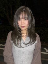 ヨーク(YOKE)&nbsp;オリーブグレージュ×ハッシュカット