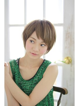 コピーヌ 高田馬場店(Copine) ♪丸みのあるシルエットが可愛い!甘辛カジュアルショート♪