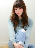 『An nelle』柔らかアンニュイカールセミロング♪