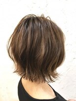 フロール(Flor)&nbsp;【flor 戸塚】*フレンチ切りっぱなしボブ+シアベージュ*