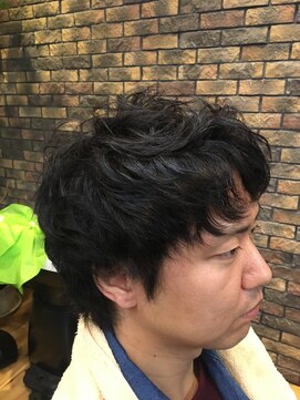 シンズバーバー(SIN'S BARBER) ナチュラルパーマ
