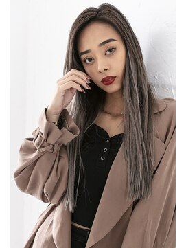 プライズ 池袋店(prize) エクステロングヘアグラデーションカラーハイトーンホワイト296