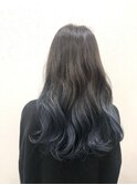 グラデーションカラー グレー×ブルー〔内形歩美〕