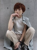 【Zina　池袋】ショート×コーラルピンク