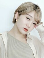 ブティック(boutique)&nbsp;ダブルカラー×ナチュラルショートボブ