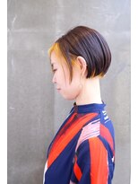 カエルムアヴェダ(CAELUM AVEDA)&nbsp;インナーカラー × ボブ