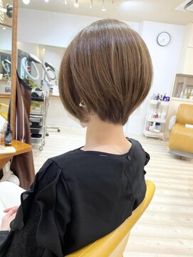 モリオ フロム ロンドン 成増店 【morio成増/米村】大人可愛いショート