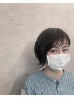 ノア ヘアデザイン 町田店(noa Hair Design)&nbsp;前髪短めの外ハネボブ
