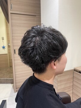 アッシュ 中山店(Ash) マッシュ×アクセントカラー