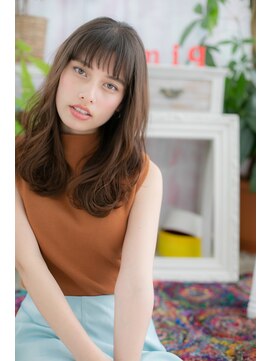 ミック 日暮里店(miq) 重軽ミックス◎ナチュラルグラデーションウェーブ巻きb1