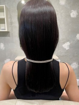 カラーやパーマで傷んだ髪にもおすすめ★お客様の髪質に合わせた髪質改善トリートメントで艶髪を叶えます♪