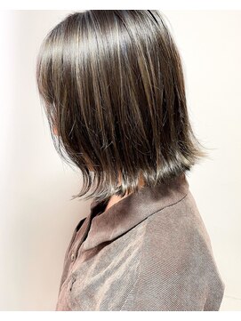 ヘアースタジオフォルム 可愛い外ハネボブ